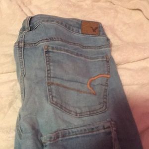 light wash jeans